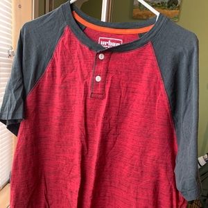 Urban Pipeline shortsleeve raglan tee